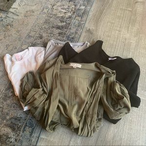 Bundle of women’s tops Size small/medium